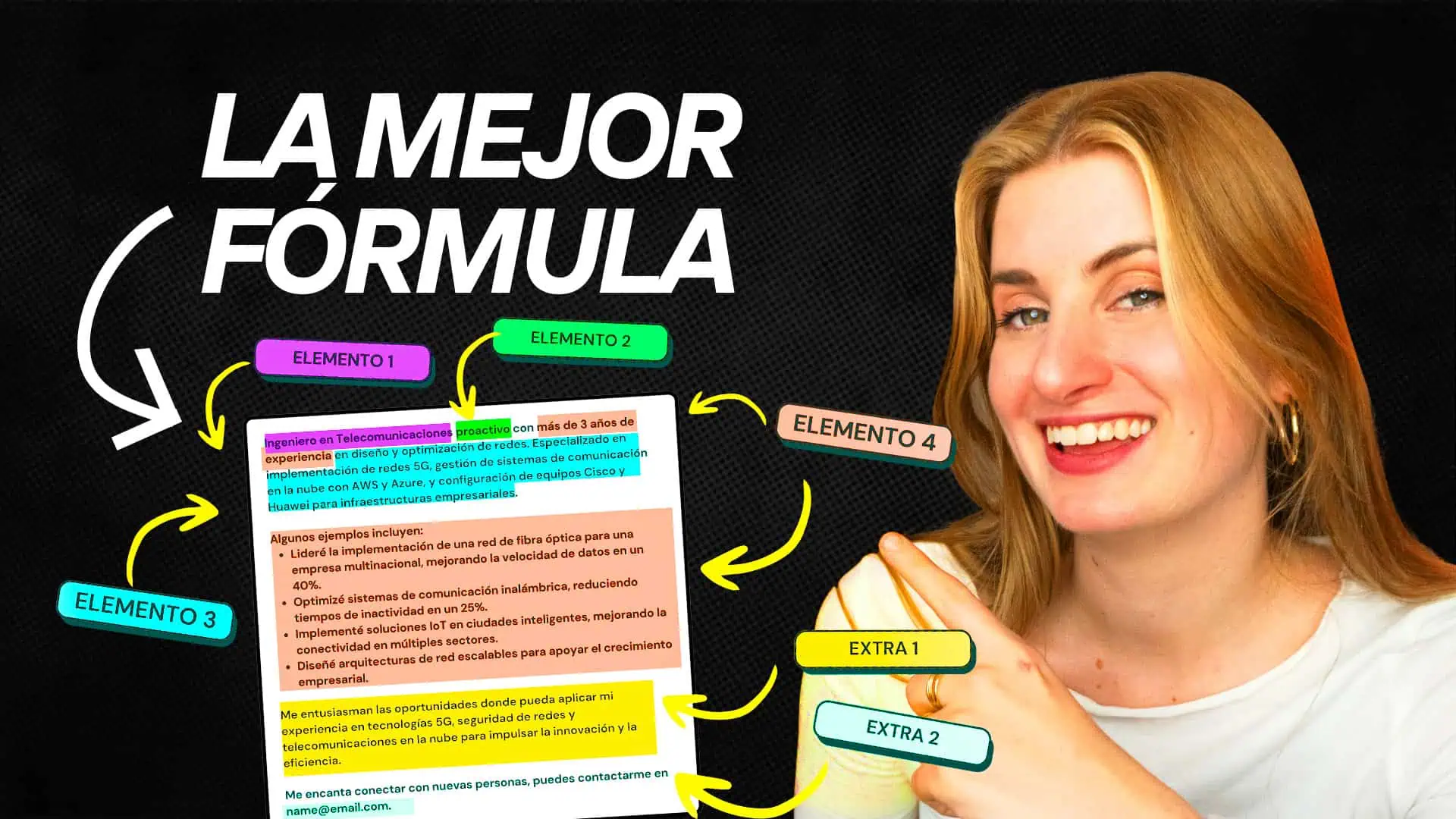La mejor fórmula para escribir tu perfil de LinkedIn (+ Plantilla Descargable)